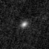 F150W image, 3.2 arcsec across, north up