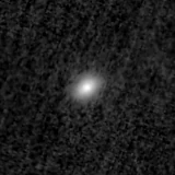 F200W image, 3.2 arcsec across, north up