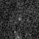 F115W image, 3.2 arcsec across, north up