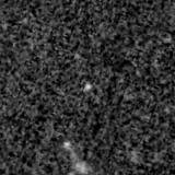 F150W image, 3.2 arcsec across, north up