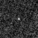 F150W image, 3.2 arcsec across, north up