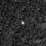 F200W image, 3.2 arcsec across, north up