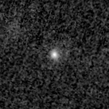 F115W image, 3.2 arcsec across, north up