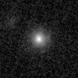 F200W image, 3.2 arcsec across, north up