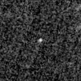 F200W image, 3.2 arcsec across, north up