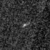 F150W image, 3.2 arcsec across, north up