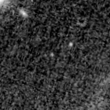 F115W image, 3.2 arcsec across, north up
