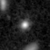 F277W image, 3.2 arcsec across, north up