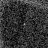 F150W image, 3.2 arcsec across, north up