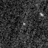 F115W image, 3.2 arcsec across, north up
