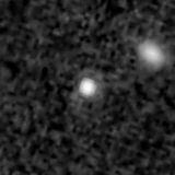 F444W image, 3.2 arcsec across, north up