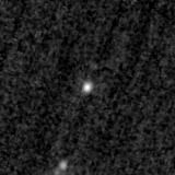 F115W image, 3.2 arcsec across, north up