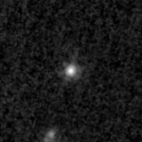 F150W image, 3.2 arcsec across, north up