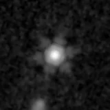 F356W image, 3.2 arcsec across, north up