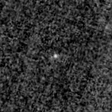 F090W image, 3.2 arcsec across, north up