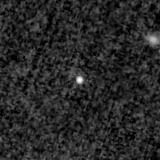 F200W image, 3.2 arcsec across, north up