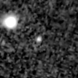 F277W image, 3.2 arcsec across, north up