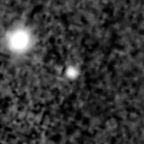 F444W image, 3.2 arcsec across, north up