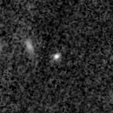 F200W image, 3.2 arcsec across, north up