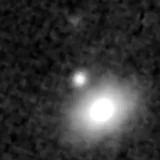 F277W image, 3.2 arcsec across, north up