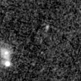 F115W image, 3.2 arcsec across, north up