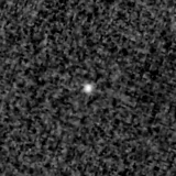 F150W image, 3.2 arcsec across, north up