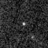 F200W image, 3.2 arcsec across, north up