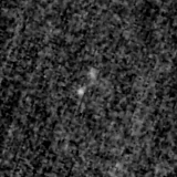 F150W image, 3.2 arcsec across, north up