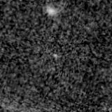 F200W image, 3.2 arcsec across, north up