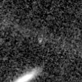 F150W image, 3.2 arcsec across, north up