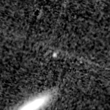 F200W image, 3.2 arcsec across, north up