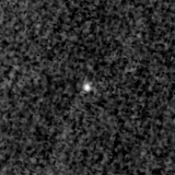 F150W image, 3.2 arcsec across, north up