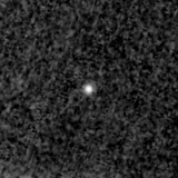 F200W image, 3.2 arcsec across, north up
