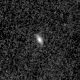 F115W image, 3.2 arcsec across, north up