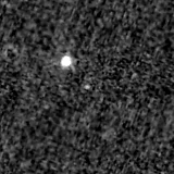 F115W image, 3.2 arcsec across, north up