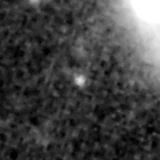 F277W image, 3.2 arcsec across, north up