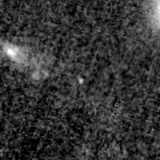 F115W image, 3.2 arcsec across, north up