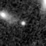 F410M image, 3.2 arcsec across, north up