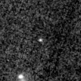 F115W image, 3.2 arcsec across, north up
