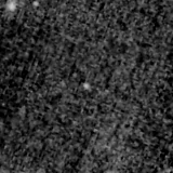 F200W image, 3.2 arcsec across, north up