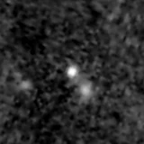 F277W image, 3.2 arcsec across, north up