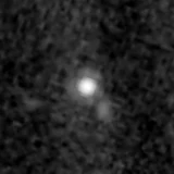 F444W image, 3.2 arcsec across, north up