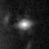 F444W image, 3.2 arcsec across, north up