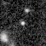 F444W image, 3.2 arcsec across, north up