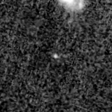 F200W image, 3.2 arcsec across, north up