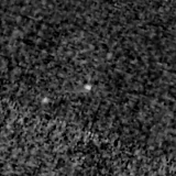 F115W image, 3.2 arcsec across, north up