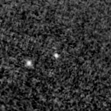 F200W image, 3.2 arcsec across, north up