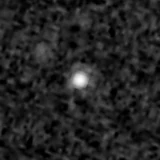 F444W image, 3.2 arcsec across, north up