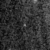 F150W image, 3.2 arcsec across, north up