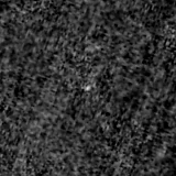 F090W image, 3.2 arcsec across, north up